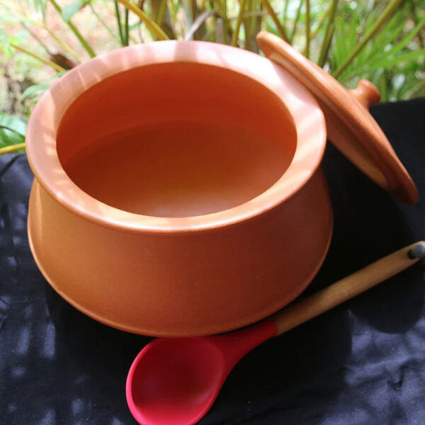 big clay pot for cooking