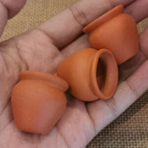 miniature terracotta pots