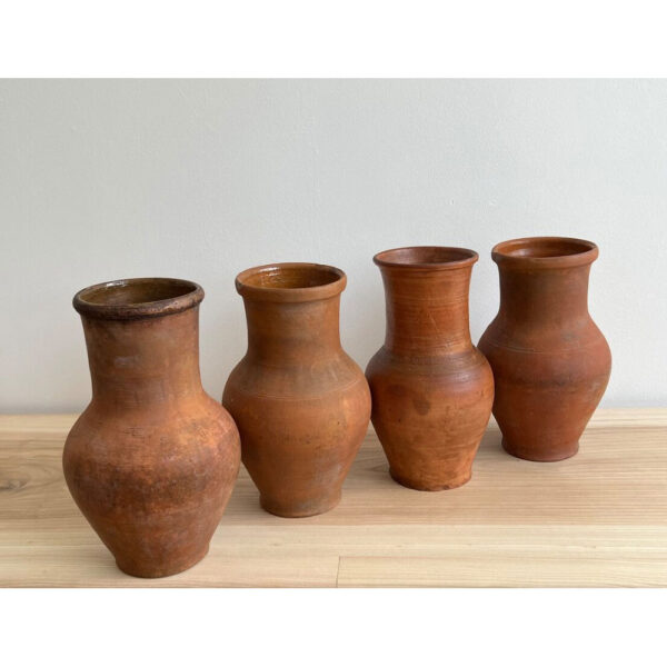 christmas terracotta pots